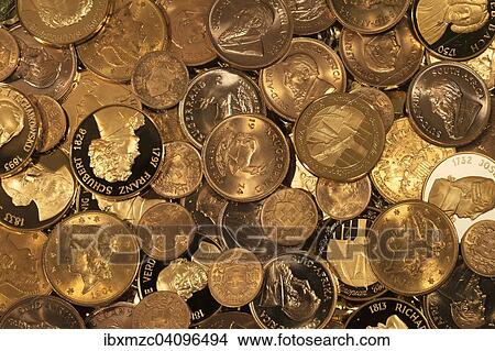 Gold coins View Large Photo Image Picture - Gold coins. Fotosearch