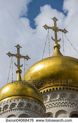 Golden domes, Kremlin, Moscow, Russia, Europe View Large Photo Image Stock Photograph - Golden domes, Kremlin, Moscow, Russia, Europe. Fotosearch