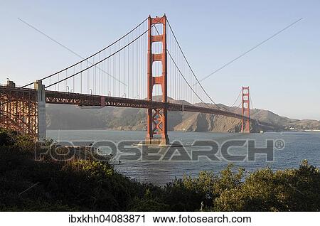 Stock Image - Golden Gate Bridge, San Francisco, California, United States, North America. Fotosearch