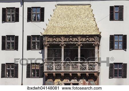 Golden Roof, Innsbruck, Tyrol, Austria, Europe View Large Photo Image Stock Image - Golden Roof, Innsbruck, Tyrol, Austria, Europe. Fotosearch