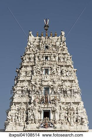 Gopuram of Shri Rama Vaikunth Temple, Pushkar, Rajasthan, India, Asia View Large Photo Image Picture - Gopuram of Shri Rama Vaikunth Temple, Pushkar, Rajasthan, India, Asia. Fotosearch