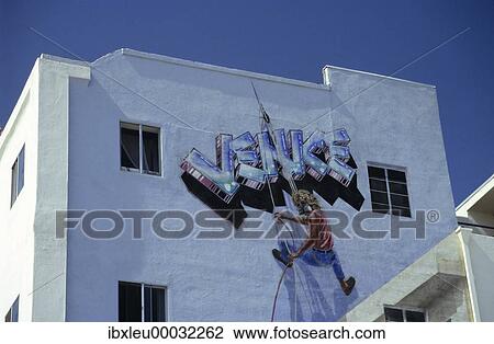 Graffiti on a house front at Venice Beach, California, USA View Large Photo Image Stock Image - Graffiti on a house front at Venice Beach, California, USA. Fotosearch