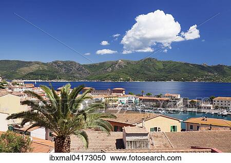 Historic centre and harbour, Portoferraio, Elba, Province of Livorno, Tuscany, Italy, Europe View Large Photo Image Stock Image - Historic centre and harbour, Portoferraio, Elba, Province of Livorno, Tuscany, Italy, Europe. Fotosearch