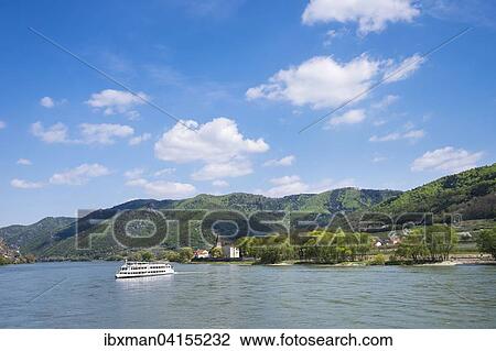 Stock Image - Hofarnsdorf, parish of Rossatz-Arnsdorf, Danube, Wachau, Lower Austria, Austria, Europe. Fotosearch