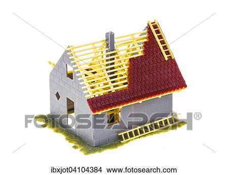 Home symbol, home-model, privately owned home, ownership, building, construction View Large Photo Image Picture - Home symbol, home-model, privately owned home, ownership, building, construction. Fotosearch