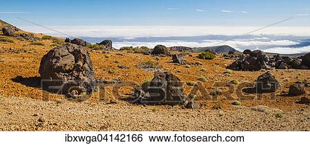 Huevos del Teide, Teide eggs, lava boulders, Montana Blanca, Pico del Teide, 3718m, Parque Nacional de las Canadas del Teide, Teide National Park, UNESCO World Heritage Site, Tenerife, Canary Islands, Spain, Europe View Large Photo Image Stock Photograph - Huevos del Teide, Teide eggs, lava boulders, Montana Blanca, Pico del Teide, 3718m, Parque Nacional de las Canadas del Teide, Teide National Park, UNESCO World Heritage Site, Tenerife, Canary Islands, Spain, Europe. Fotosearch