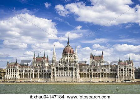 Hungarian Parliament Building, Budapest, Hungary, Europe View Large Photo Image Picture - Hungarian Parliament Building, Budapest, Hungary, Europe. Fotosearch