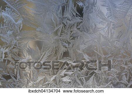 Ice and frost on a window, Eastern Townships, Waterloo, Quebec, Canada, North America View Large Photo Image Picture - Ice and frost on a window, Eastern Townships, Waterloo, Quebec, Canada, North America. Fotosearch