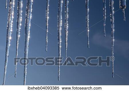 Icicles View Large Photo Image Stock Photography - Icicles. Fotosearch