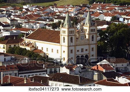 Igreja de Santissimo Salvador da Se cathedral, Angra do Heroismo, Terceira, Azores, Portugal, Europe View Large Photo Image Stock Image - Igreja de Santissimo Salvador da Se cathedral, Angra do Heroismo, Terceira, Azores, Portugal, Europe. Fotosearch