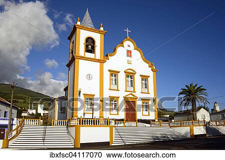Igreja Paroquial the Doze Ribeiras church, Doze Ribeiras, Terceira, Azores, Portugal, Europe View Large Photo Image Stock Image - Igreja Paroquial the Doze Ribeiras church, Doze Ribeiras, Terceira, Azores, Portugal, Europe. Fotosearch