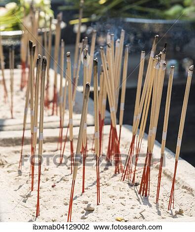 Incense sticks, Wat Phra Kaeo Temple, Bangkok, Thailand, Asia View Large Photo Image Stock Image - Incense sticks, Wat Phra Kaeo Temple, Bangkok, Thailand, Asia. Fotosearch