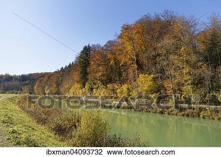 Isar Canal, Pullach, Upper Bavaria, Bavaria, Germany, Europe View Large Photo Image Stock Image - Isar Canal, Pullach, Upper Bavaria, Bavaria, Germany, Europe. Fotosearch