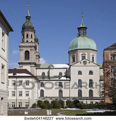 Jesuit Church of the Holy Trinity, Innsbruck, Tyrol, Austria, Europe View Large Photo Image Stock Photo - Jesuit Church of the Holy Trinity, Innsbruck, Tyrol, Austria, Europe. Fotosearch