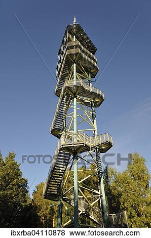 Kafling tower with observation deck, Muritz National Park, Mecklenburg-Western Pomerania, Germany, Europe View Large Photo Image Stock Photo - Kafling tower with observation deck, Muritz National Park, Mecklenburg-Western Pomerania, Germany, Europe. Fotosearch
