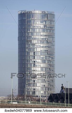 Kolntriangle skyscraper, Cologne, North Rhine-Westphalia, Germany, Europe View Large Photo Image Stock Photo - Kolntriangle skyscraper, Cologne, North Rhine-Westphalia, Germany, Europe. Fotosearch