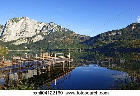 Lake Altaussee, Ausseerland, Styrian Salzkammergut, Styria, Austria, Europe View Large Photo Image Stock Image - Lake Altaussee, Ausseerland, Styrian Salzkammergut, Styria, Austria, Europe. Fotosearch