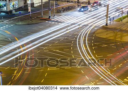 Large road junction, road markings for various turning lanes, Rotterdam, Holland, The Netherlands, Europe View Large Photo Image Picture - Large road junction, road markings for various turning lanes, Rotterdam, Holland, The Netherlands, Europe. Fotosearch