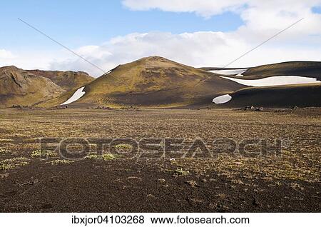 Lava field, Svolvahraun, Iceland, Europe View Large Photo Image Stock Photo - Lava field, Svolvahraun, Iceland, Europe. Fotosearch