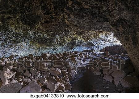 Lava tunnel, Ana te Pahu, Rapa Nui National Park, Unesco World Heritage Site, Easter Island, Chile, South America View Large Photo Image Stock Image - Lava tunnel, Ana te Pahu, Rapa Nui National Park, Unesco World Heritage Site, Easter Island, Chile, South America. Fotosearch