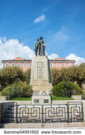 Le monument aux morts, war memorial, Place Saint Nicolas, Bastia, Haute-Corse, Corsica, France, Europe View Large Photo Image Stock Image - Le monument aux morts, war memorial, Place Saint Nicolas, Bastia, Haute-Corse, Corsica, France, Europe. Fotosearch