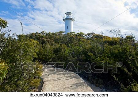 Lighthouse, Cape Tourville, Tasman National Park, Tasmania, Australia, Oceania View Large Photo Image Picture - Lighthouse, Cape Tourville, Tasman National Park, Tasmania, Australia, Oceania. Fotosearch