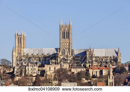 Lincoln Cathedral in winter, Lincoln, Lincolnshire, England, United Kingdom, Europe View Large Photo Image Stock Photo - Lincoln Cathedral in winter, Lincoln, Lincolnshire, England, United Kingdom, Europe. Fotosearch
