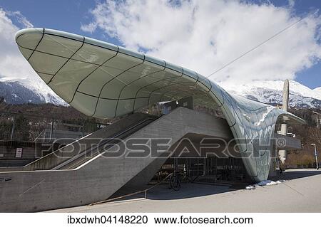 Lowenhaus Station Of The Hungerburgbahn Funicular Railway