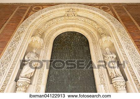 Main door of the Abbey Church of St. Boniface, Benedictine Monastery, Maxvorstadt, Munich, Upper Bavaria, Bavaria, Germany, Europe View Large Photo Image Stock Image - Main door of the Abbey Church of St. Boniface, Benedictine Monastery, Maxvorstadt, Munich, Upper Bavaria, Bavaria, Germany, Europe. Fotosearch