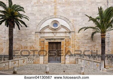 Main entrance of the Church of Sant Andreu, Santanyi, Majorca, Balearic Islands, Spain, Europe View Large Photo Image Stock Photo - Main entrance of the Church of Sant Andreu, Santanyi, Majorca, Balearic Islands, Spain, Europe. Fotosearch