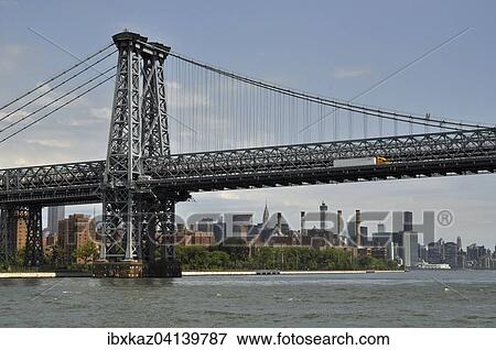Manhattan Bridge, Manhattan, New York City, New York, USA View Large Photo Image Stock Photo - Manhattan Bridge, Manhattan, New York City, New York, USA. Fotosearch
