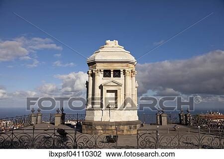 Mausoleum in the Jardines del Marquesado de la Quinta Roja or Jardin Victoria park, La Orotava, Tenerife, Canary Islands, Spain, Europe View Large Photo Image Stock Image - Mausoleum in the Jardines del Marquesado de la Quinta Roja or Jardin Victoria park, La Orotava, Tenerife, Canary Islands, Spain, Europe. Fotosearch