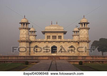 Mausoleum of Itimad-ud-Daula or Baby Taj, Agra, Uttar Pradesh, India, Asia View Large Photo Image Stock Photo - Mausoleum of Itimad-ud-Daula or Baby Taj, Agra, Uttar Pradesh, India, Asia. Fotosearch