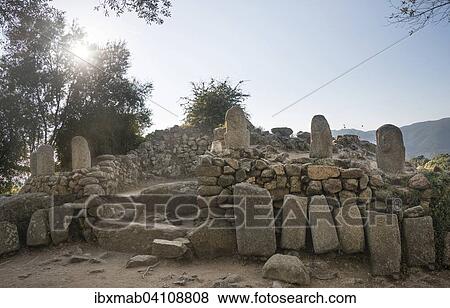 Menhirs, megalithic, Filitosa, Corsica, France, Europe View Large Photo Image Stock Photo - Menhirs, megalithic, Filitosa, Corsica, France, Europe. Fotosearch