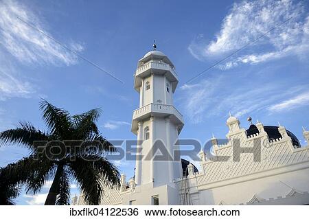 Stock Photograph - Minaret, Great Mosque, Banda Aceh, Indonesia, Asia. Fotosearch