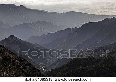 Mirador de Degollada Paraza view to the east of La Gomera, La Gomera, Canary Islands, Spain, Europe View Large Photo Image Stock Photo - Mirador de Degollada Paraza view to the east of La Gomera, La Gomera, Canary Islands, Spain, Europe. Fotosearch