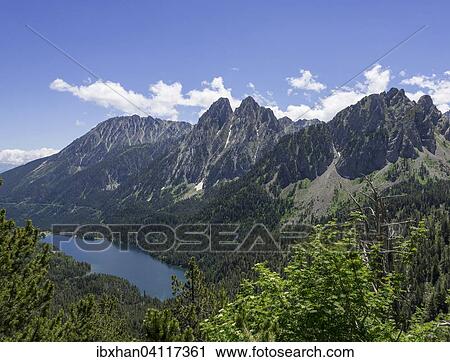Mirador de L'Estany and Sant Maurici, Espot, Catalonia, Spain, Europe View Large Photo Image Stock Image - Mirador de L'Estany and Sant Maurici, Espot, Catalonia, Spain, Europe. Fotosearch