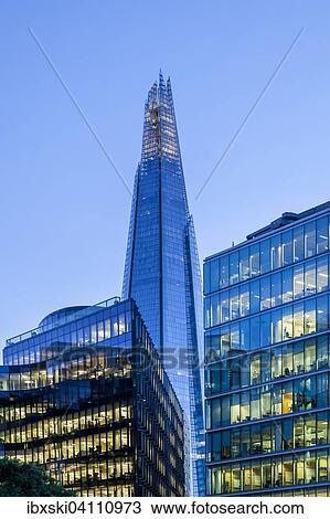 Modern office buildings with the More London Riverside office complex and the The Shard skyscraper, Southwark, South Bank, London, England, United Kingdom, Europe View Large Photo Image Stock Image - Modern office buildings with the More London Riverside office complex and the The Shard skyscraper, Southwark, South Bank, London, England, United Kingdom, Europe. Fotosearch