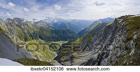 Mountain landscape in fall, view from the Navis Kreuzjoch mountain across the Haglertal valley into the Schmirntal valley, the Stubai and Otztal Alps behind, Schmirntal, Tyrol, Austria, Europe View Large Photo Image Stock Photograph - Mountain landscape in fall, view from the Navis Kreuzjoch mountain across the Haglertal valley into the Schmirntal valley, the Stubai and Otztal Alps behind, Schmirntal, Tyrol, Austria, Europe. Fotosearch