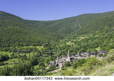 Mountain village, Jou, La Guingueta d'Aneu, Catalonia, Spain, Europe View Large Photo Image Stock Image - Mountain village, Jou, La Guingueta d'Aneu, Catalonia, Spain, Europe. Fotosearch