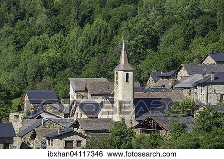 Mountain village, Jou, La Guingueta d'Aneu, Catalonia, Spain, Europe View Large Photo Image Stock Photograph - Mountain village, Jou, La Guingueta d'Aneu, Catalonia, Spain, Europe. Fotosearch