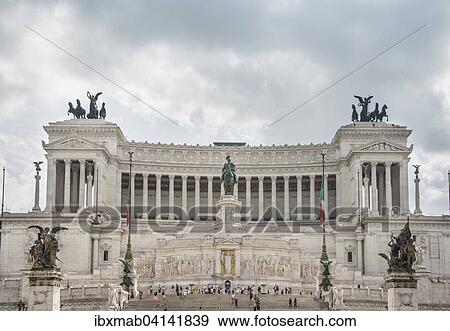 National Monument to Victor Emmanuel II, Vittorio Emanuele Monument, Capitol, Rome, Lazio, Italy, Europe View Large Photo Image Stock Photo - National Monument to Victor Emmanuel II, Vittorio Emanuele Monument, Capitol, Rome, Lazio, Italy, Europe. Fotosearch