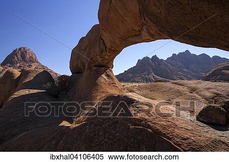 Natural arch, rock bridge in the Spitzkoppe area, Damaraland, Namibia, Africa View Large Photo Image Stock Photography - Natural arch, rock bridge in the Spitzkoppe area, Damaraland, Namibia, Africa. Fotosearch