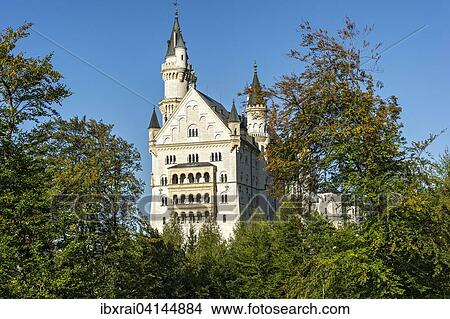 Neuschwanstein Castle, Schwangau, Ostallgau, Allgau, Swabia, Bavaria, Germany, Europe View Large Photo Image Picture - Neuschwanstein Castle, Schwangau, Ostallgau, Allgau, Swabia, Bavaria, Germany, Europe. Fotosearch
