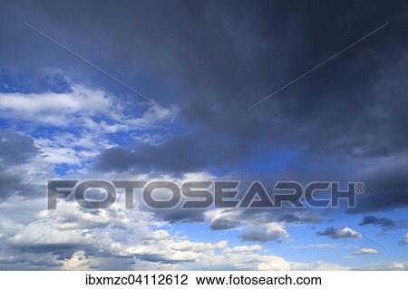 Nimbostratus rain cloud, sky clearing off View Large Photo Image Stock Image - Nimbostratus rain cloud, sky clearing off. Fotosearch