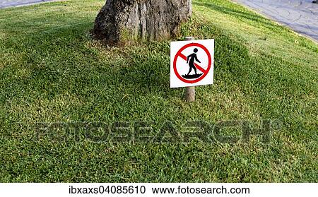 No trespassing sign in the grass, Santanyi, Majorca, Balearic Islands, Spain, Europe View Large Photo Image Stock Image - No trespassing sign in the grass, Santanyi, Majorca, Balearic Islands, Spain, Europe. Fotosearch
