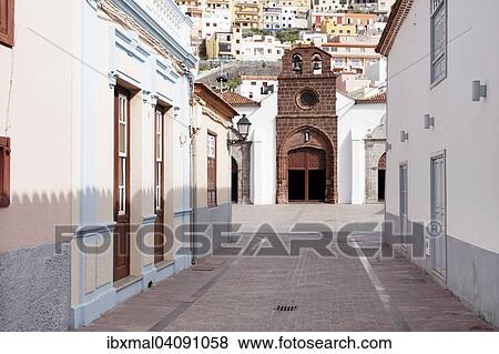 Nuestra Senora de la Asuncion, San Sebastian, La Gomera, Canary Islands, Spain, Europe View Large Photo Image Stock Photo - Nuestra Senora de la Asuncion, San Sebastian, La Gomera, Canary Islands, Spain, Europe. Fotosearch