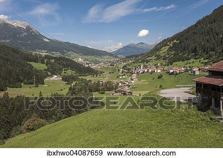 Oberhalbstein mountain valley, Julia river and the Julier route, Tinizong-Rona, Graubunden, Switzerland, Europe View Large Photo Image Stock Photo - Oberhalbstein mountain valley, Julia river and the Julier route, Tinizong-Rona, Graubunden, Switzerland, Europe. Fotosearch