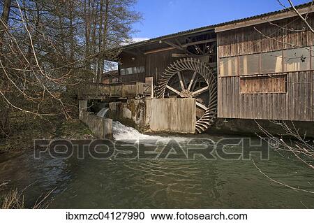 Old sawmill with water wheel, Schnaittach, Middle Franconia, Bavaria, Germany, Europe View Large Photo Image Stock Image - Old sawmill with water wheel, Schnaittach, Middle Franconia, Bavaria, Germany, Europe. Fotosearch