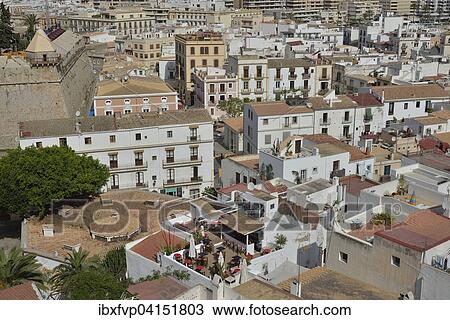 Old Town houses, Eivissa, Ibiza Town, Ibiza, Balearic Islands, Spain, Europe View Large Photo Image Stock Image - Old Town houses, Eivissa, Ibiza Town, Ibiza, Balearic Islands, Spain, Europe. Fotosearch
